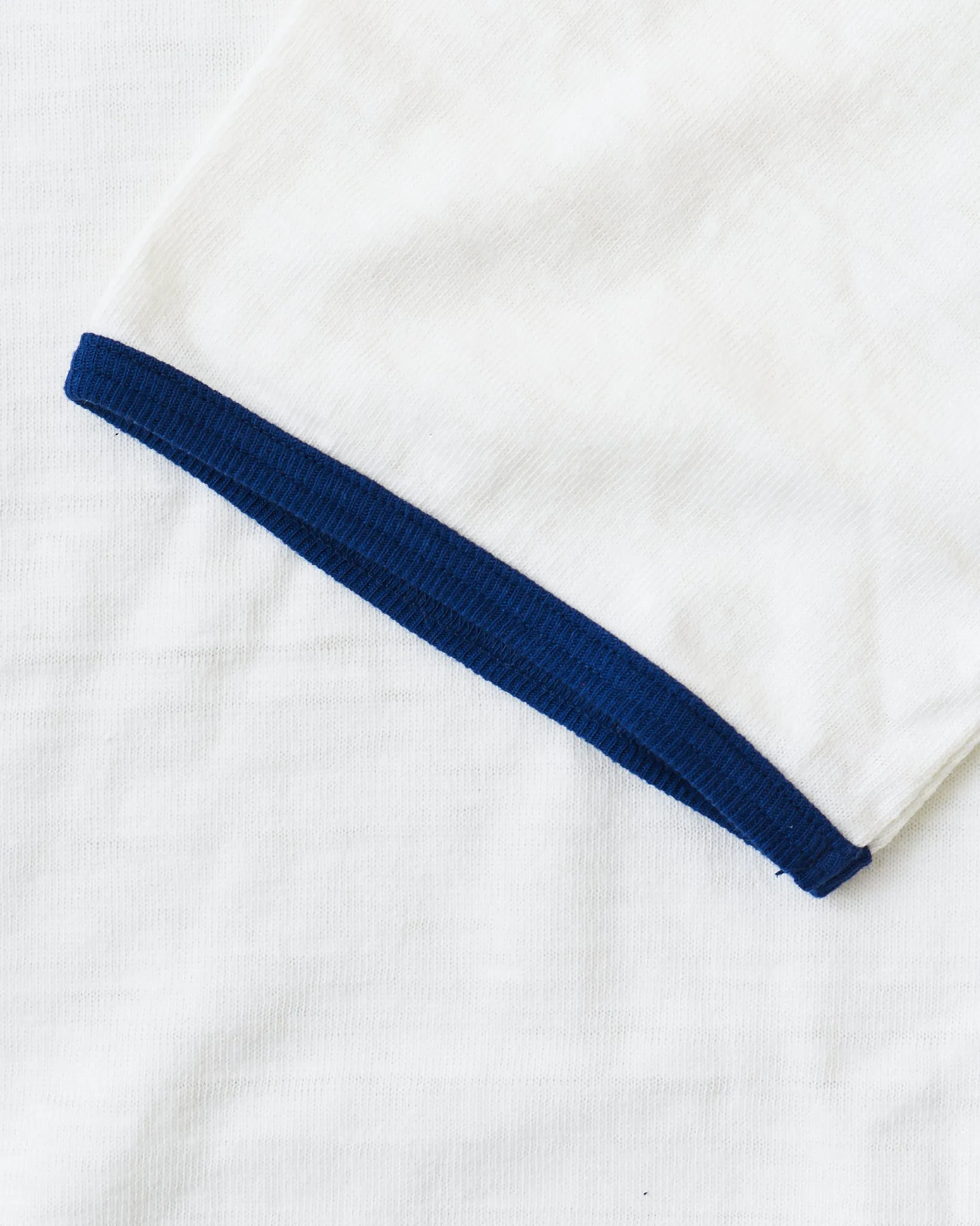 Warehouse & Co Lot. 4059 Ringer T-shirt Cream / Navy