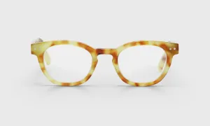 Waylaid Average Color 04 - Caramel Tortoise Front and Temples