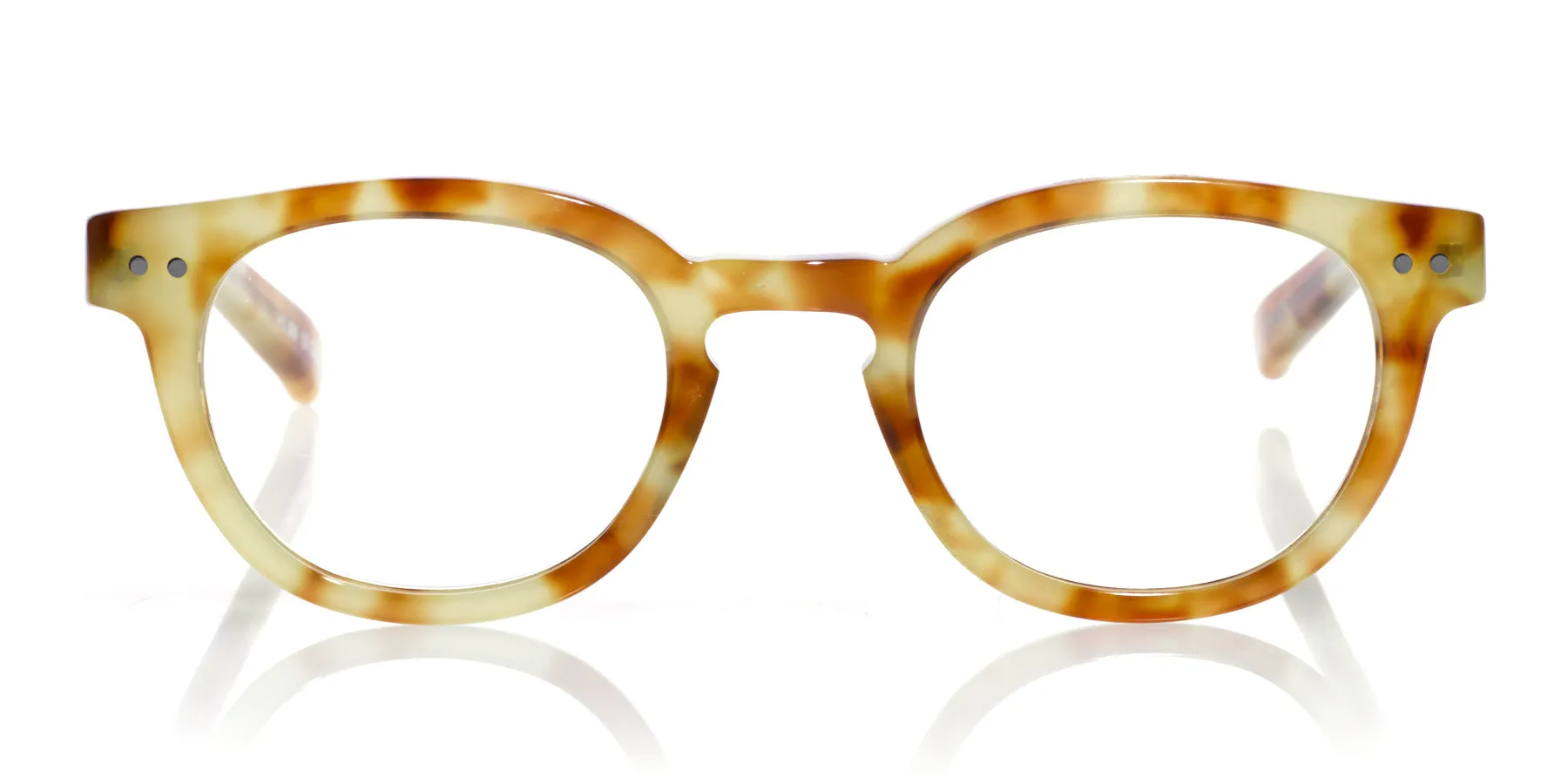 Waylaid Average Color 04 - Caramel Tortoise Front and Temples