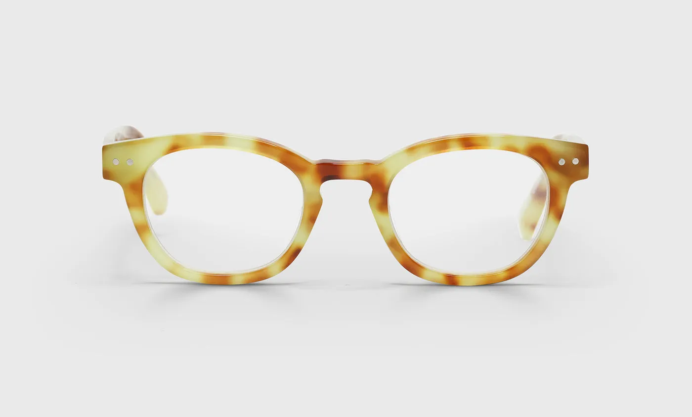 Waylaid Average Color 04 - Caramel Tortoise Front and Temples