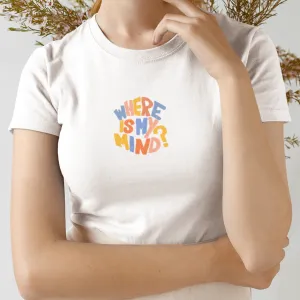Where Is My Mind Retro Crew Neck Tee