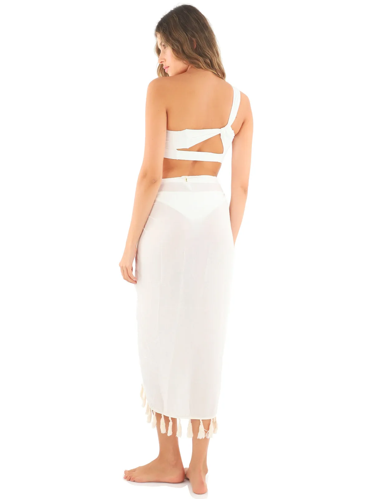 White Inch Skort ::RET