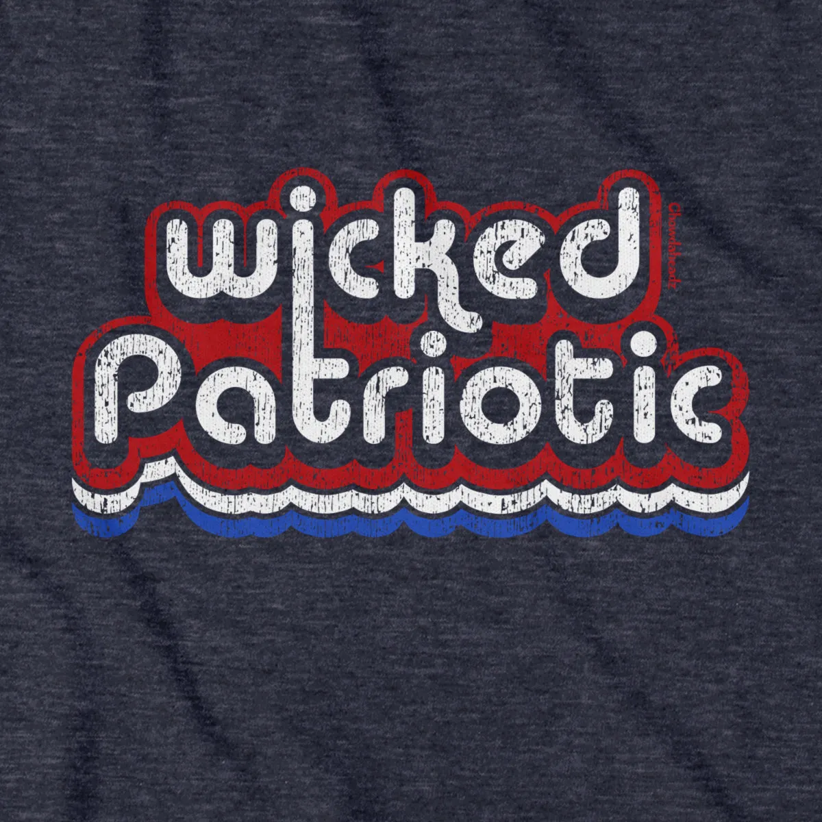 Wicked Patriotic Retro Hoodie