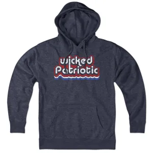 Wicked Patriotic Retro Hoodie