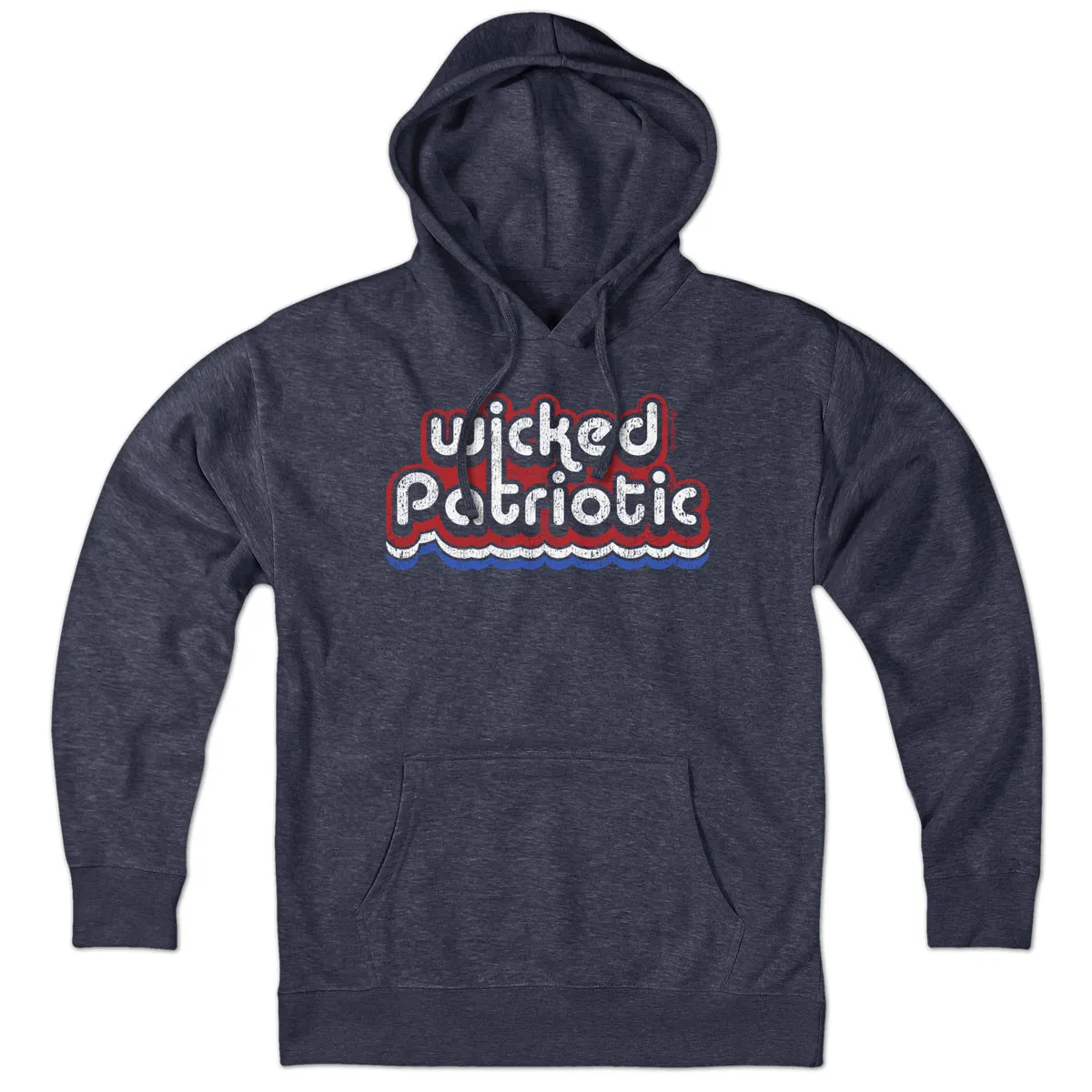 Wicked Patriotic Retro Hoodie