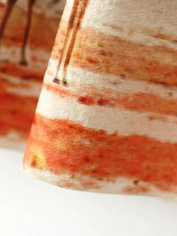wild African scenery pocket skirt