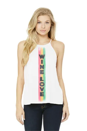 WINE LOVE HIGH NECK TANK - LIMITED EDITION