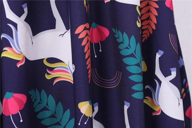 Women's Casual Sexy Elegant Retro Dress V Neck Short Sleeve High Waist Print Holiday Dress