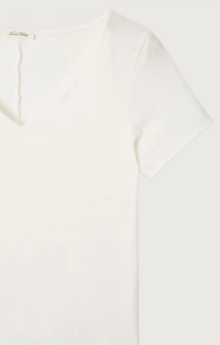 WOMEN'S T-SHIRT AKSUN - BLANC