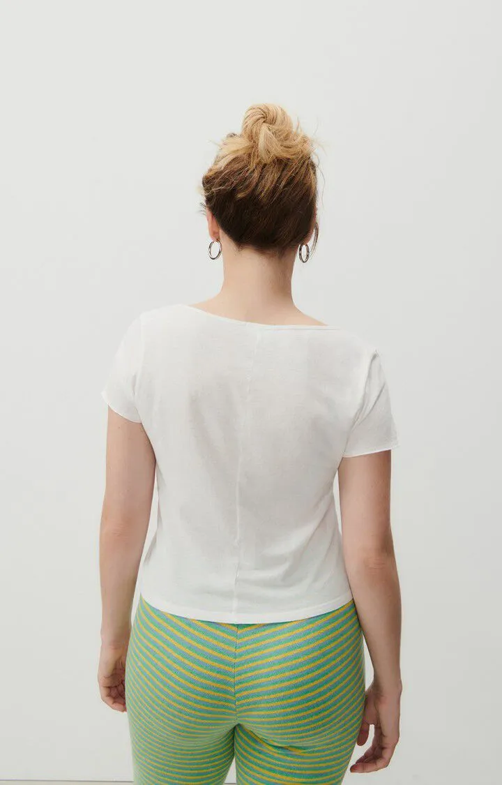 WOMEN'S T-SHIRT AKSUN - BLANC