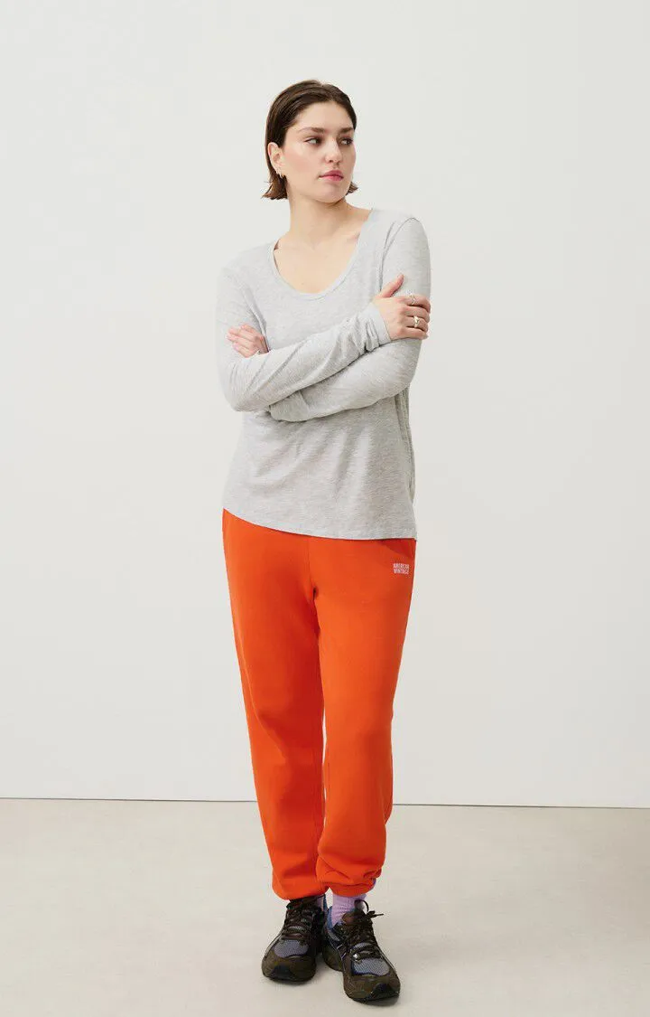 WOMEN'S T-SHIRT LS JACKSONVILLE - POLAR MELANGE