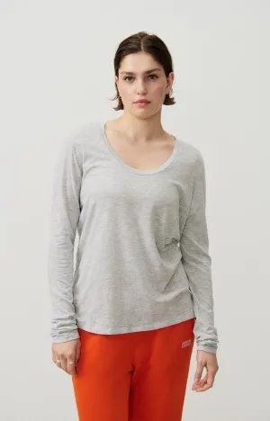 WOMEN'S T-SHIRT LS JACKSONVILLE - POLAR MELANGE
