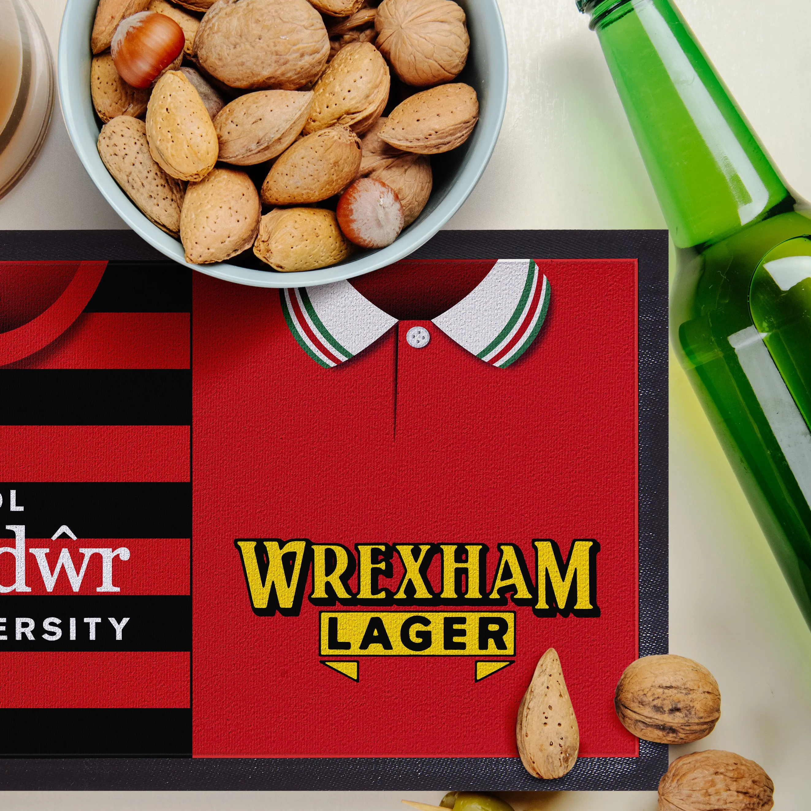 Wrexham Retro Football Shirts - Personalised Bar Runner