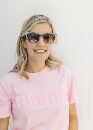 X Gia Marble Sunglasses