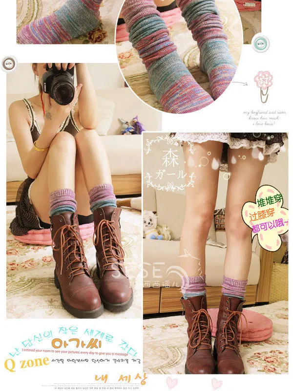 Yuki over the knee socks